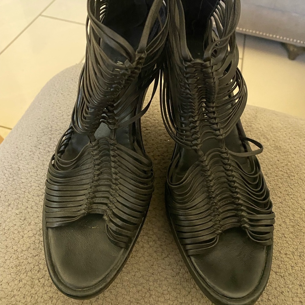 Ann Demulemeester Cage wedge